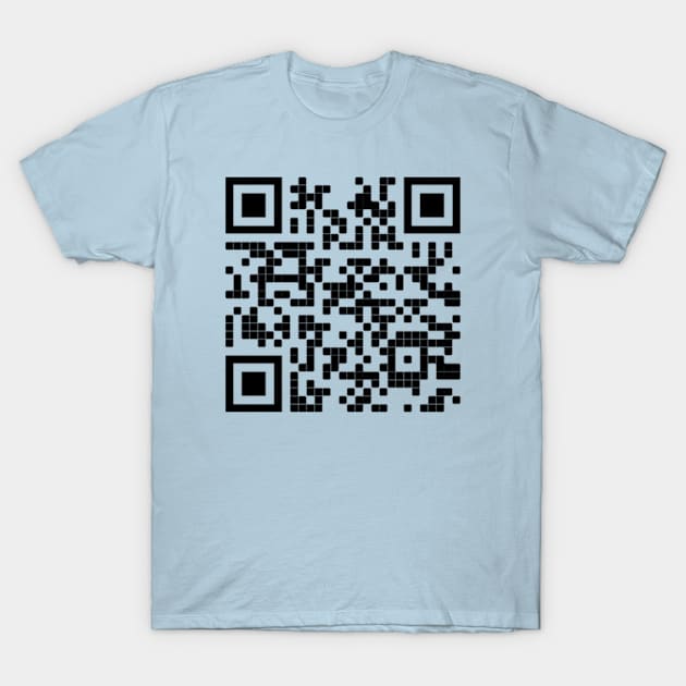 QR Code T-Shirt by xzaclee16